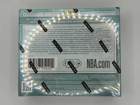 2019-20 Crown Royale Basketball T-mall Box - 8 Cards