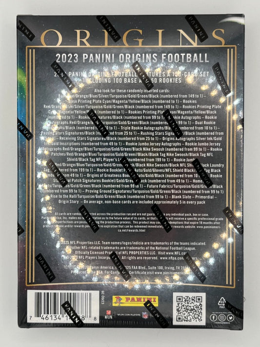 2023 Origins Football Hobby Box - 7 Cards