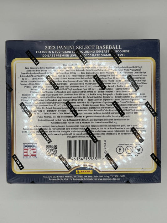 2023 Select Baseball Hobby Box - 60 Cards