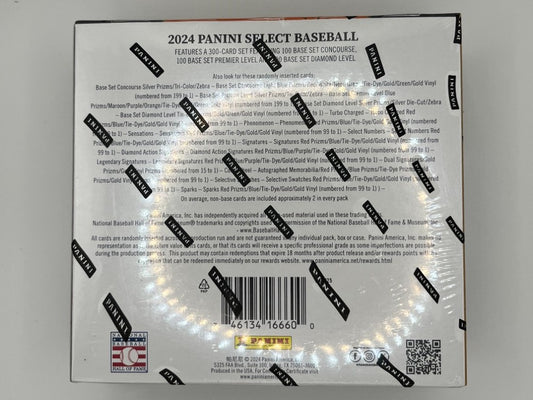 2024 Select 1st Off the Line Hobby Box - 60 Cards (5 cards/pack, 12 packs). 2 Autographs and 1 memorabilia card per box (on average)