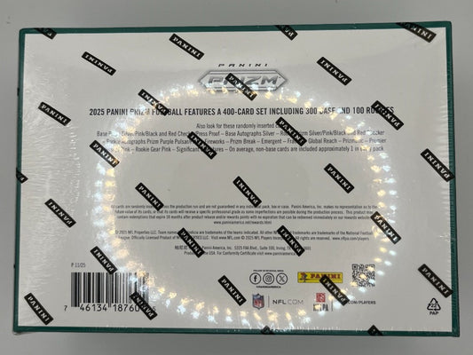 2025 Prizm Football Mega Box - 42 cards