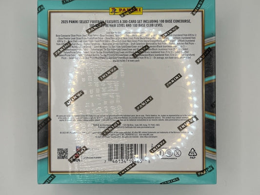 2025 Select Football Mega Box - 42 Cards