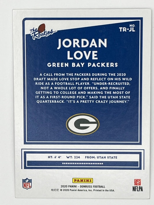 2020 Donruss Jordan Love The Rookies # TR-JL