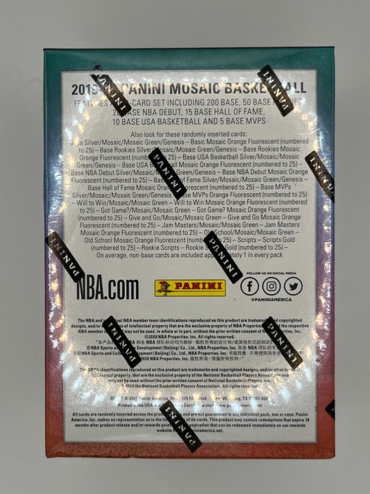 2019-20 Mosaic Basketball Blaster Box - 32 Cards