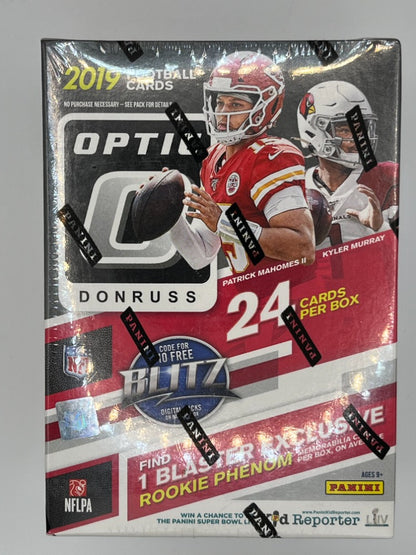 2019 Optic Football Blaster Box - 24 Cards