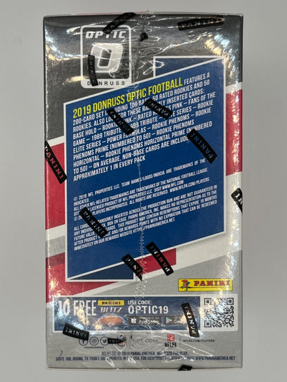 2019 Optic Football Blaster Box - 24 Cards