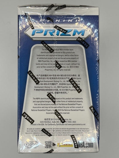 2019-20 Prizm Basketball Fanatics Blaster Box Blue - 48 Cards