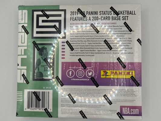 2019-20 Status Basketball Tmall Hobby Box - 60 Cards