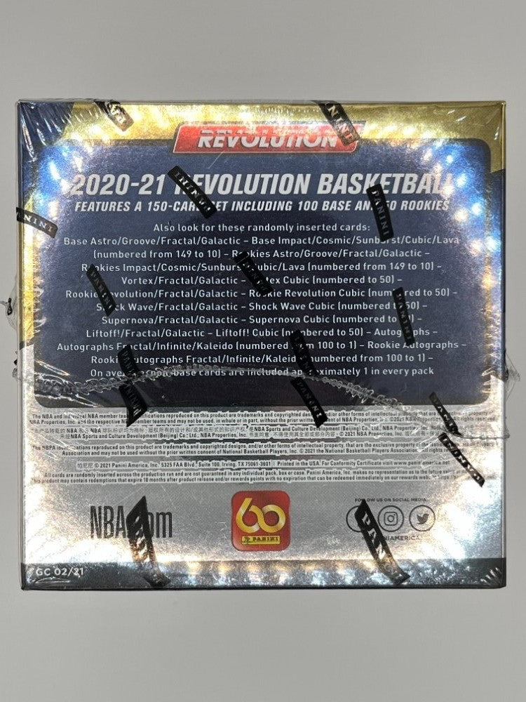 2020-21 Revolution Basketball Hobby Box - 40 Cards