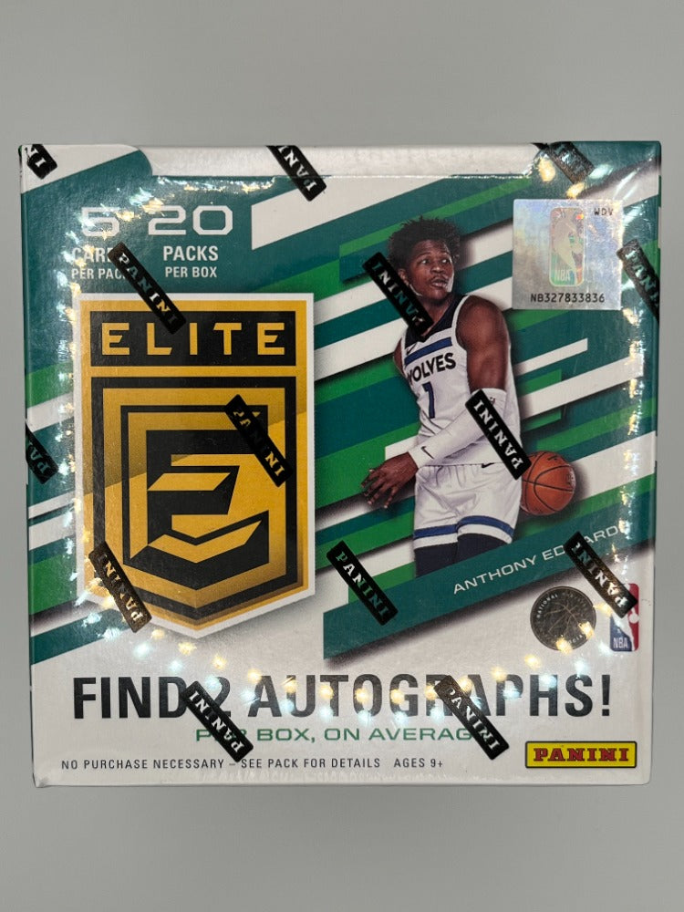2020-21 Elite Basketball Hobby Box - 100 Cards