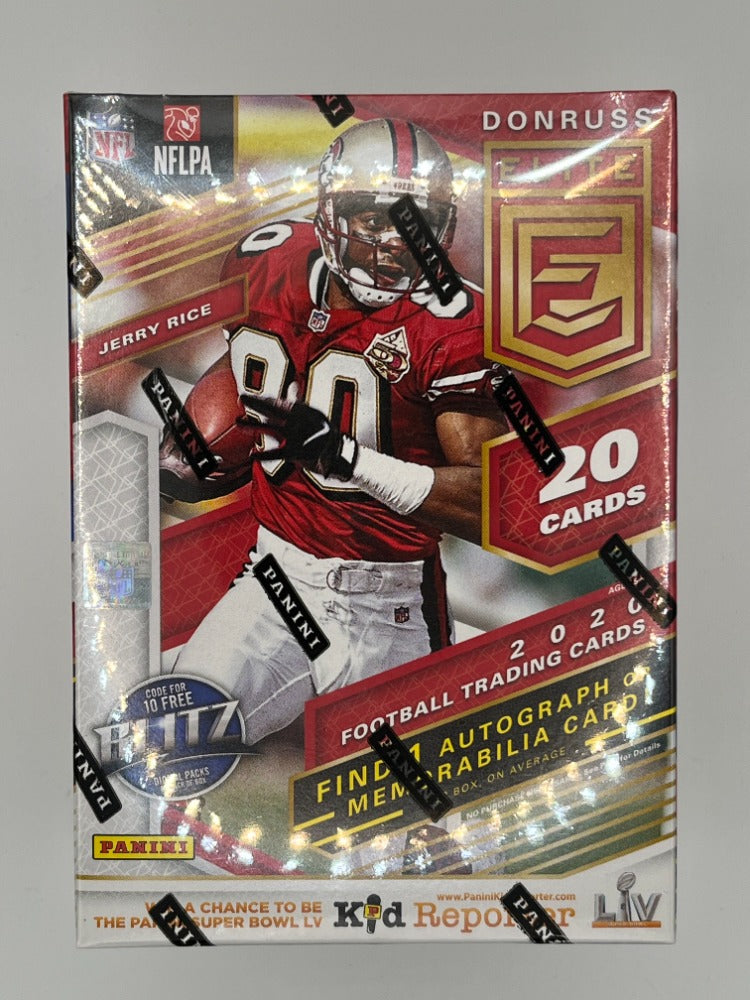 2020 Elite Football Blaster Box - 20 Cards