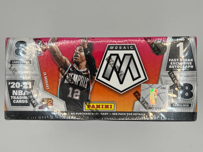 2020-21 Mosaic Basketball Fast Break Hobby Box - 144 Cards