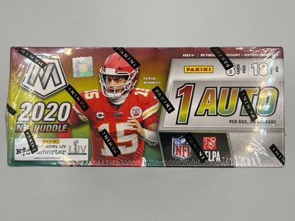 2020 Mosaic Football No Huddle Hobby Box - 144 Cards