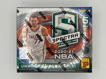2020-21 Spectra Basketball T-Mall Hobby Box - 6 Cards
