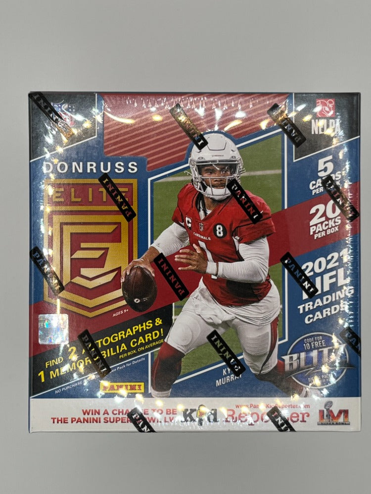 2021 Elite Football Hobby Box - 100 Cards