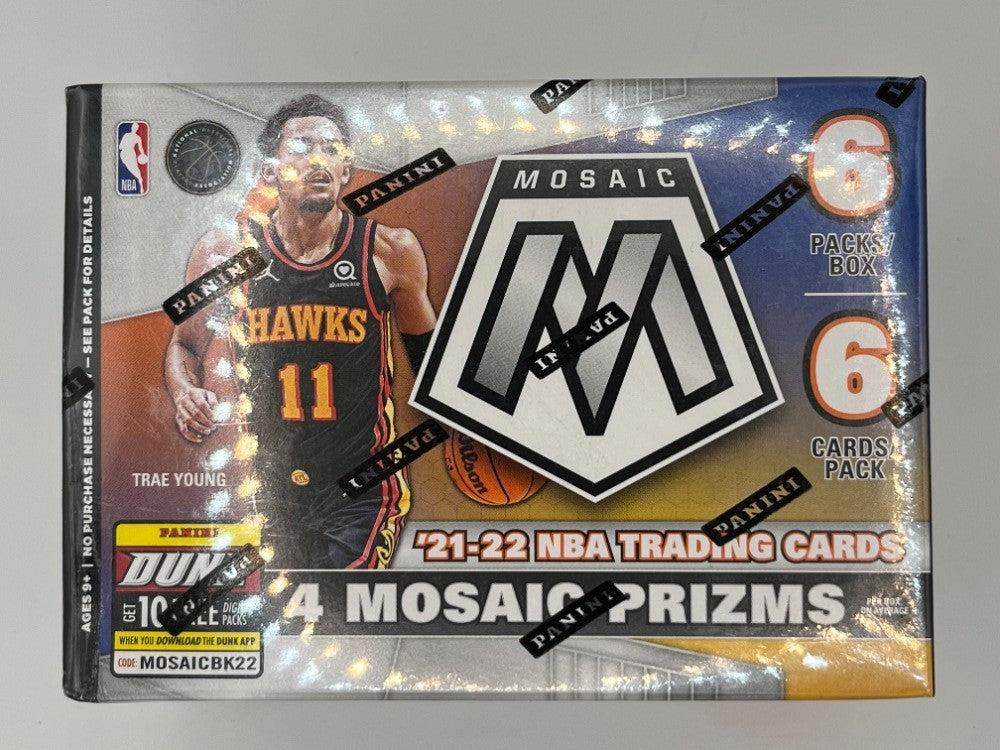 2021-22 Mosaic Basketball Blaster Box - 36 Cards