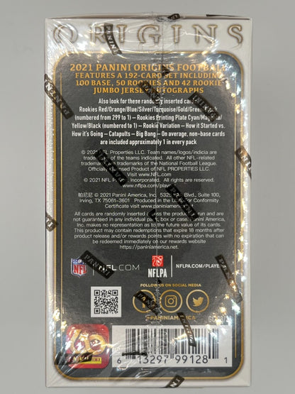 2021 Origins Football International Blaster Box - 35 Cards