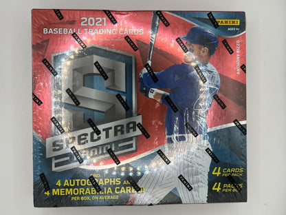 2021 Spectra Baseball Hobby Box - 16 Cards