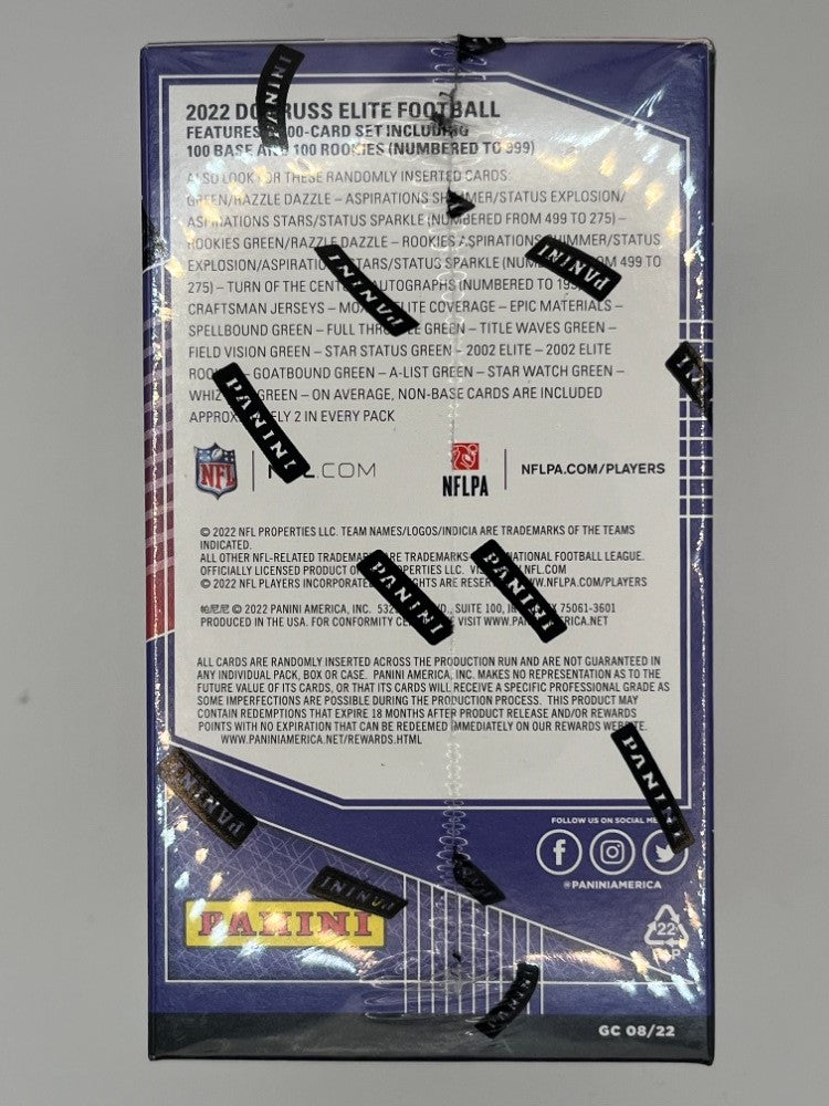 2022 Elite Football Blaster Box - 24 cards