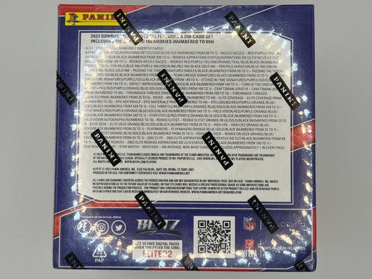2022 Elite Football Hobby Box - 100 Cards