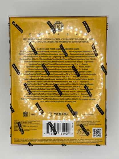 2022 Encased Football Hobby Box - 5 Cards