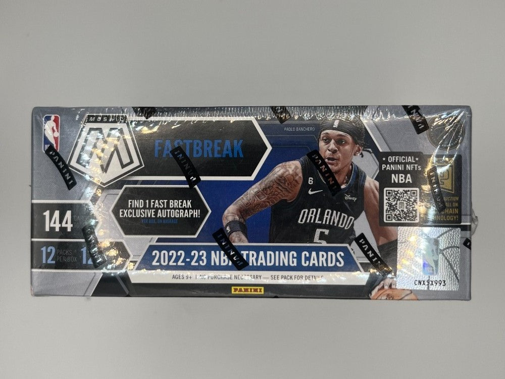 2022-23 Mosaic Fastbreak Basketball Hobby Box - 144 Cards