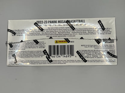 2022-23 Mosaic Fastbreak Basketball Hobby Box - 144 Cards