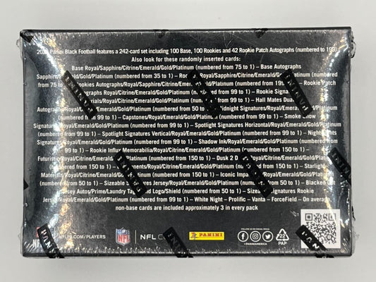 2023 Black Football Hobby Box - 5 Cards