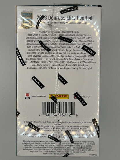 2023 Elite Football Blaster Box - 24 Cards