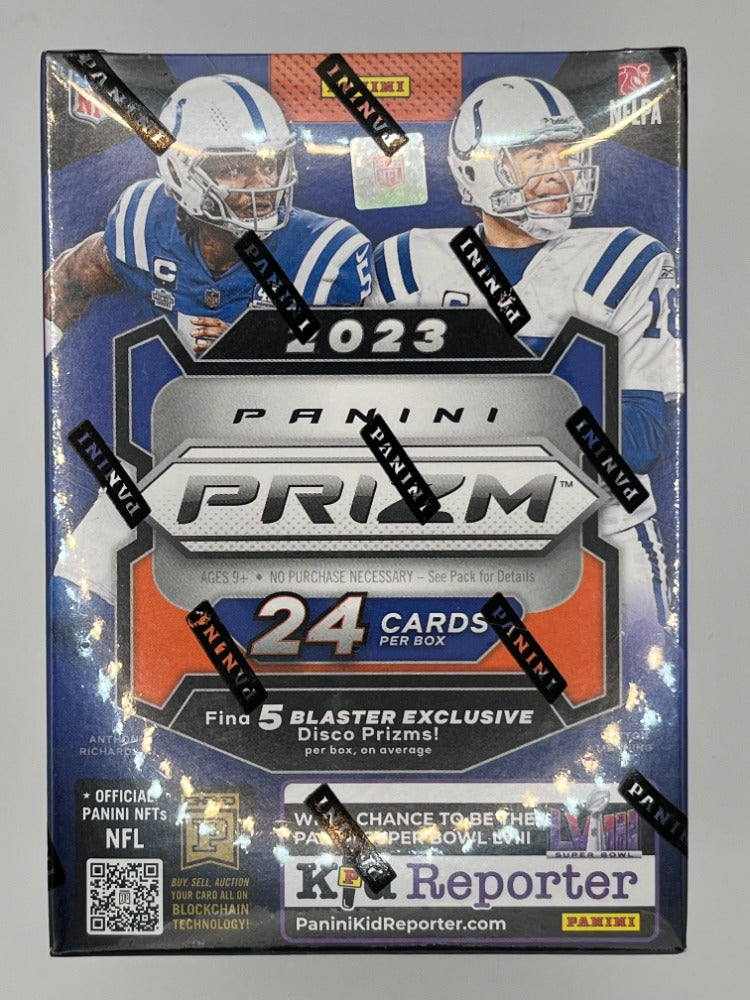 2023 Prizm Football Blaster Box Blue - 24 Cards