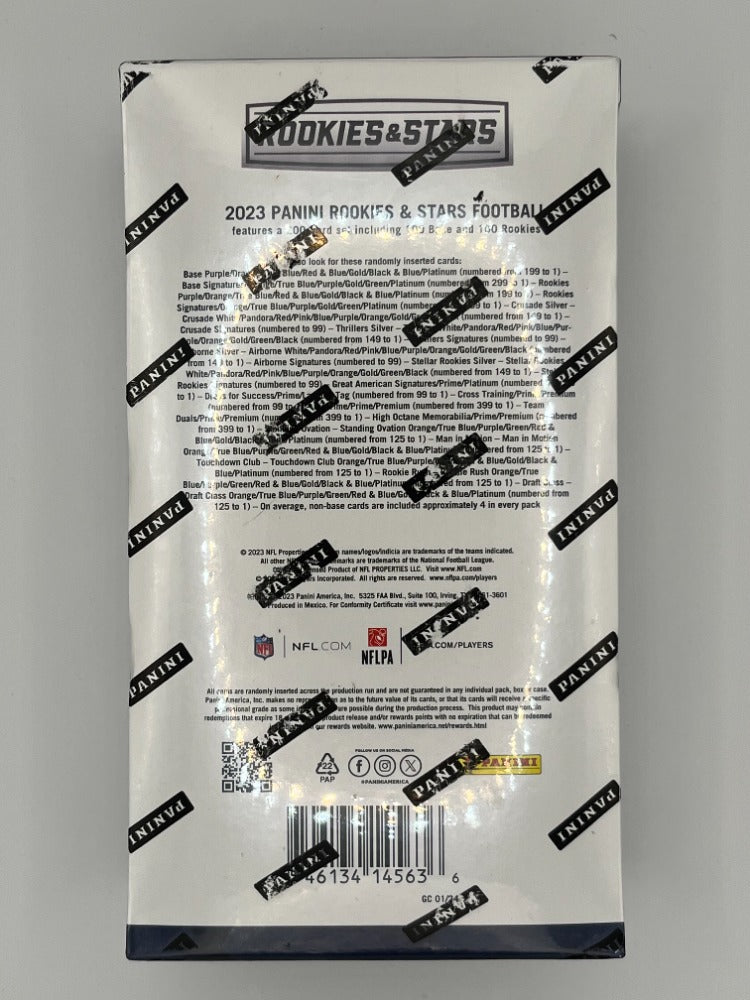 2023 Rookies and Stars Football Hobby Box - 60 Cards