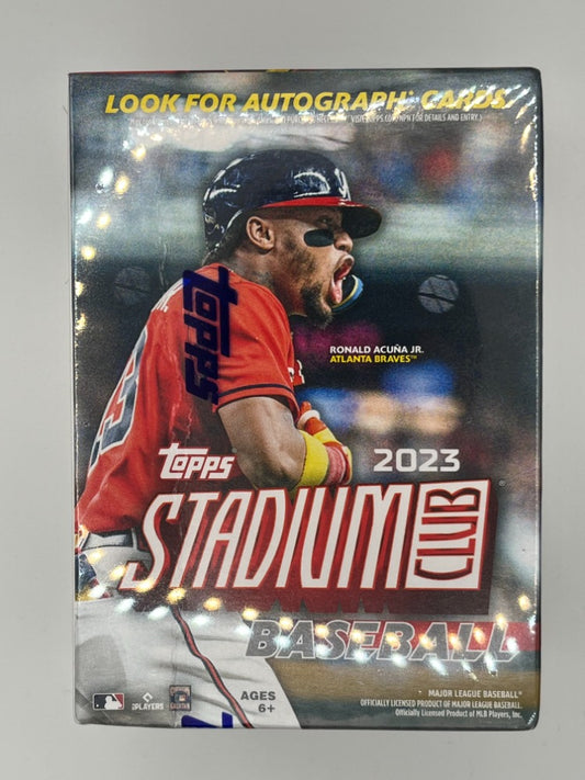 2023 Topps Stadium Club Baseball Blaster Box - 40 Cards