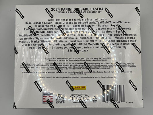 2024 Crusade Baseball Hobby Box - 96 Cards