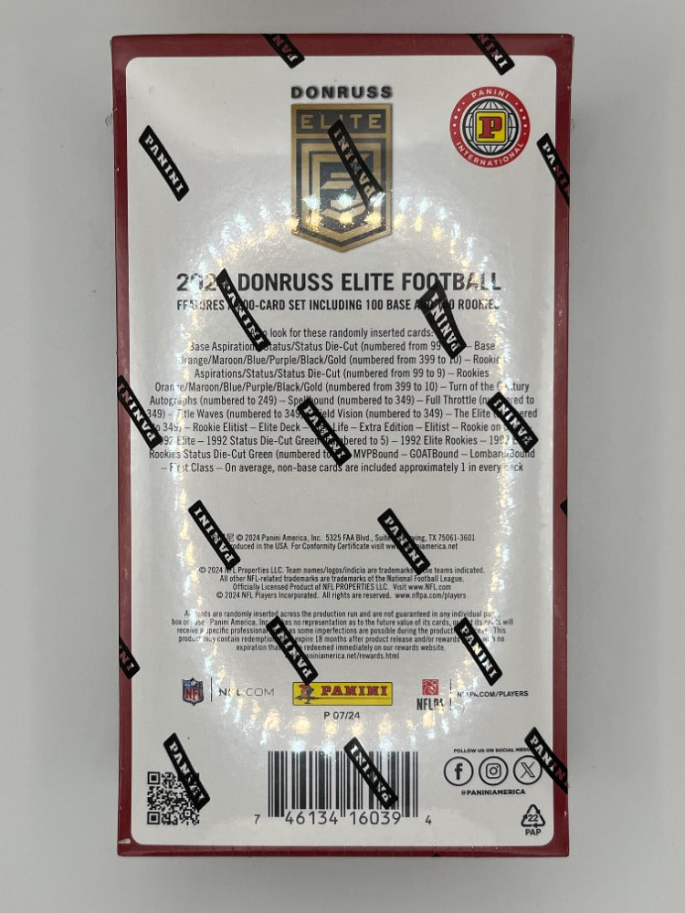2024 Elite Football International Hobby Box - 30 Cards
