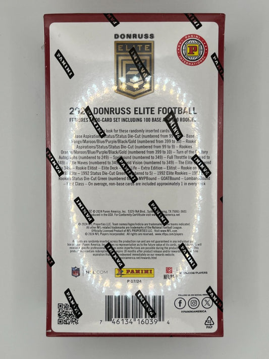 2024 Elite Football International Hobby Box - 30 Cards