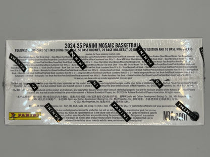 2024-25 Mosaic Basketball Fast Break Hobby Box - 144 Cards