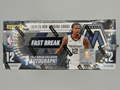 2024-25 Mosaic Basketball Fast Break Hobby Box - 144 Cards