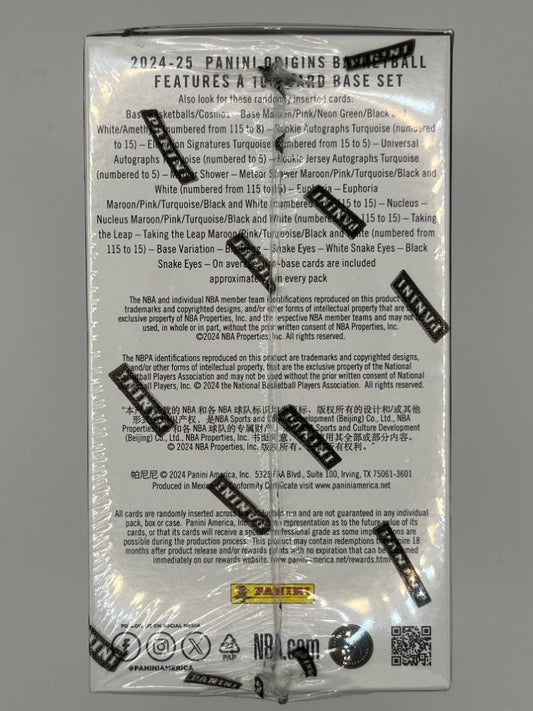 2024-25 Origins Basketball International H2 Blaster Box - 36 Cards