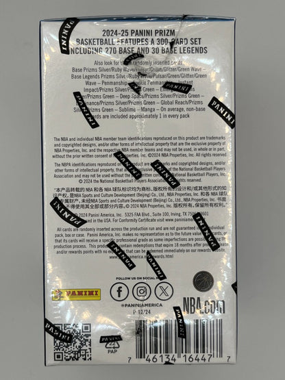 2024-25 Prizm Basketball Hobby Blaster Box - 24 Cards