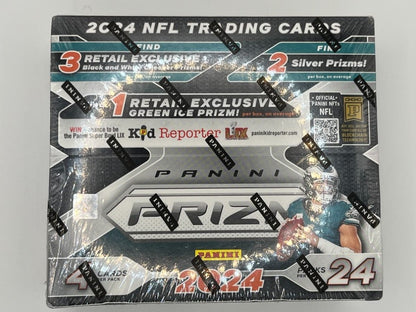 2024 Prizm Football Retail Box - 96 Cards