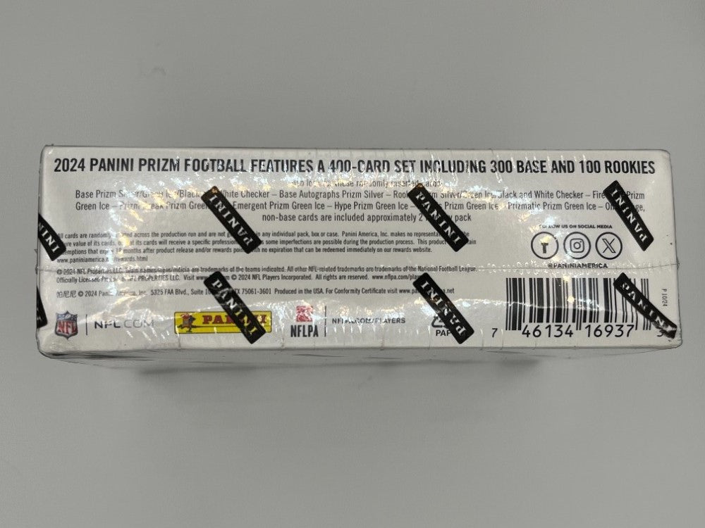 2024 Prizm Football Retail Box - 96 Cards