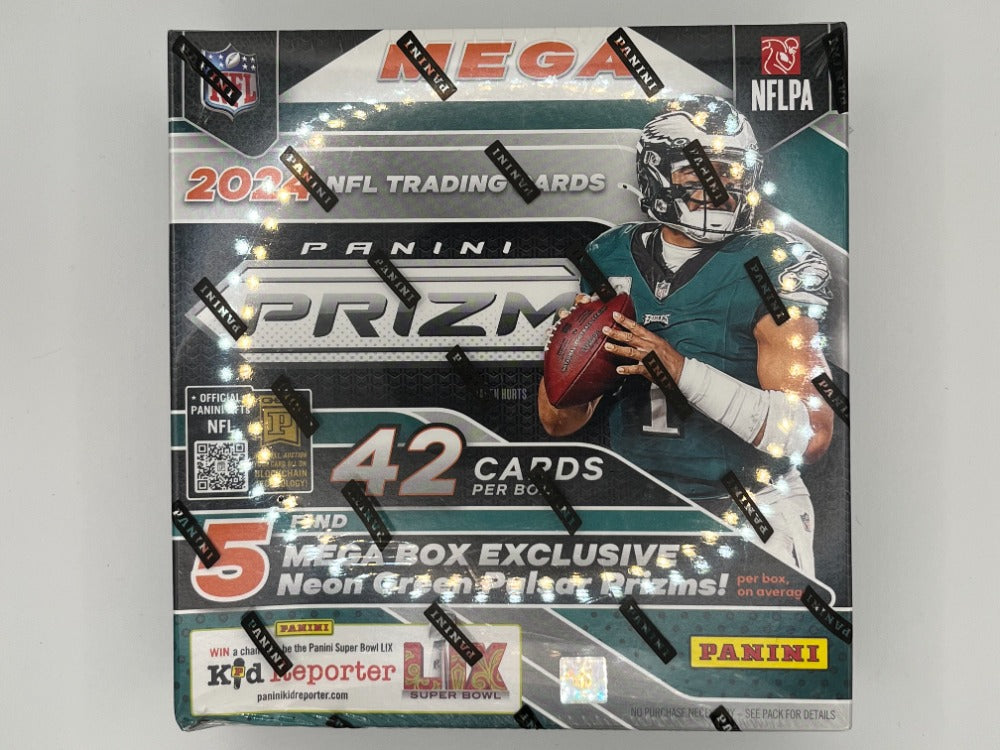 2024 Prizm Football Mega Box - 42 Cards