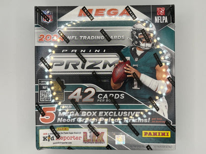 2024 Prizm Football Mega Box - 42 Cards