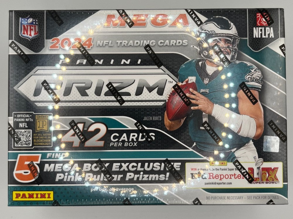 2024 Prizm Football Target Mega Box - 42 Cards