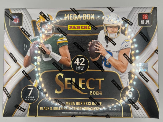 2024 Select Football Mega Box - 42 Cards