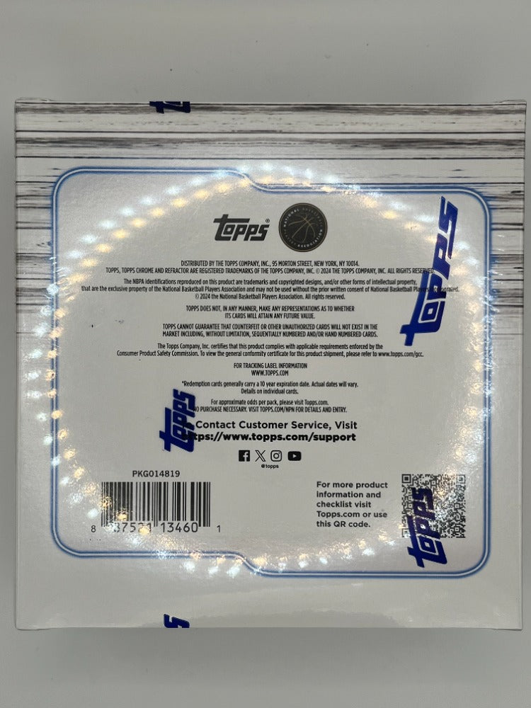 2024-25 Topps Chrome Basketball Mega Box - 42 Cards