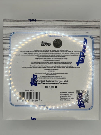 2024-25 Topps Chrome Basketball Mega Box - 42 Cards