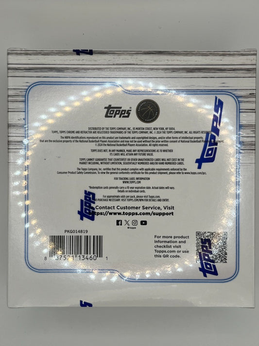 2024-25 Topps Chrome Basketball Mega Box - 42 Cards