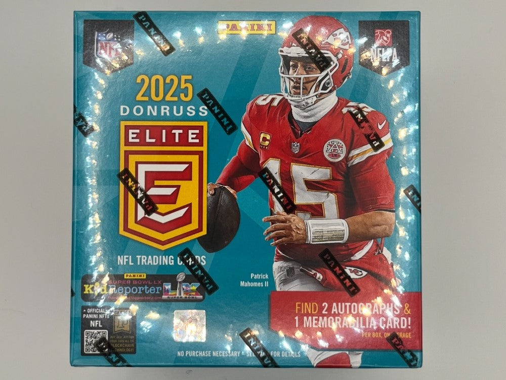2025 Elite Football Hobby Box - 100 Cards