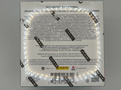 2025 Elite Football Hobby Box - 100 Cards